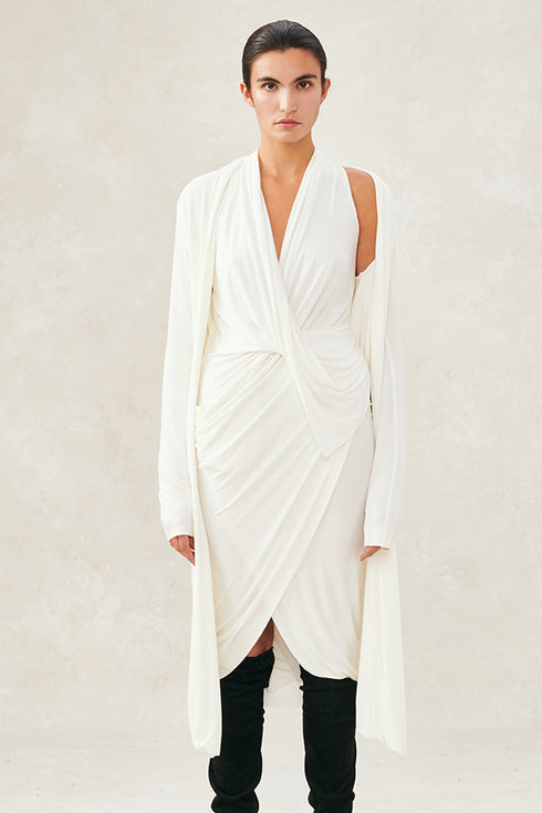Jersey Long Shrug Ivory P/S S/M M/L